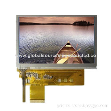 4.3-inch TFT LCD module with 480 x 272 Resolution and outline size 105.5X67.1x3.05mmNew